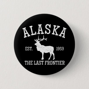 Chapa Redonda De 5 Cm Alaska, la última frontera