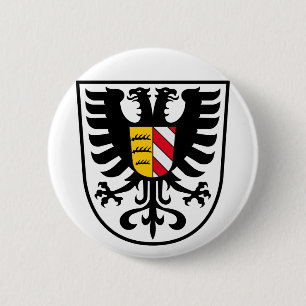 Chapa Redonda De 5 Cm Alba-Donau-Kreis