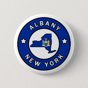 Chapa Redonda De 5 Cm Albany New York