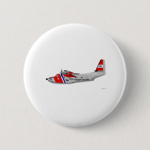 Chapa Redonda De 5 Cm Albatros de Grumman HU-16B