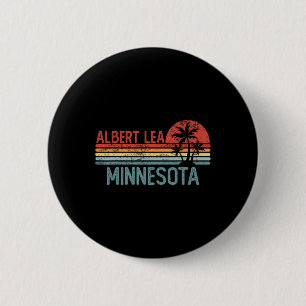Chapa Redonda De 5 Cm Albert Lea Minnesota Divertido Usa Ciudad Viaje Ho