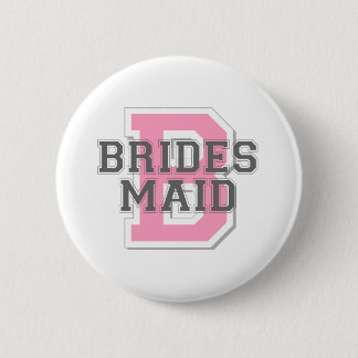Chapa Redonda De 5 Cm Alegría de la criada de las novias