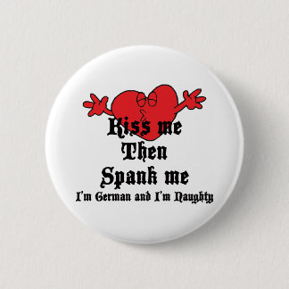 Chapa Redonda De 5 Cm Alemán travieso