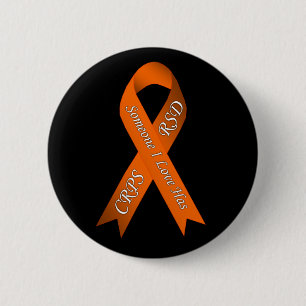 Chapa Redonda De 5 Cm Alguien amor de I tiene CRPS RSD