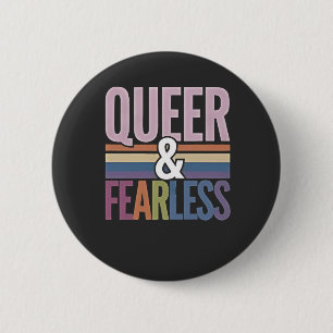 Chapa Redonda De 5 Cm Aliado del mes del Orgullo LGBT, poco audaz y gay