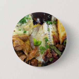 Chapa Redonda De 5 Cm Alimentos para el pensamiento