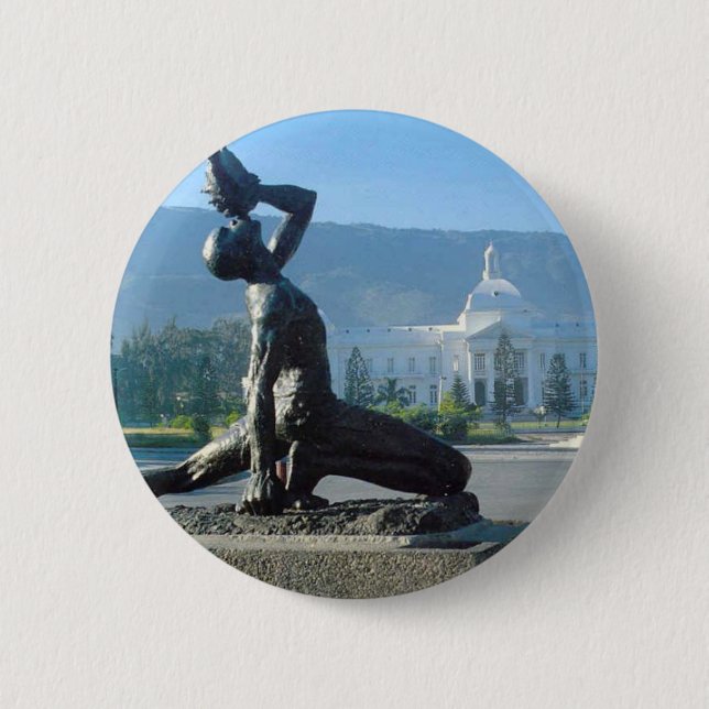 CHAPA REDONDA DE 5 CM ALIVIO DEL TERREMOTO DE HAITÍ (Anverso)