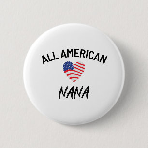 Chapa Redonda De 5 Cm All American Nana