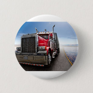 Chapa Redonda De 5 Cm All American Trucker