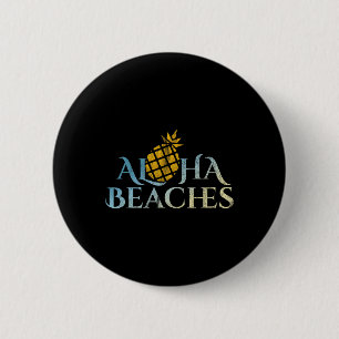 Chapa Redonda De 5 Cm Aloha Bebida Hawaii Surfing Pineapple Fiesta Sun S