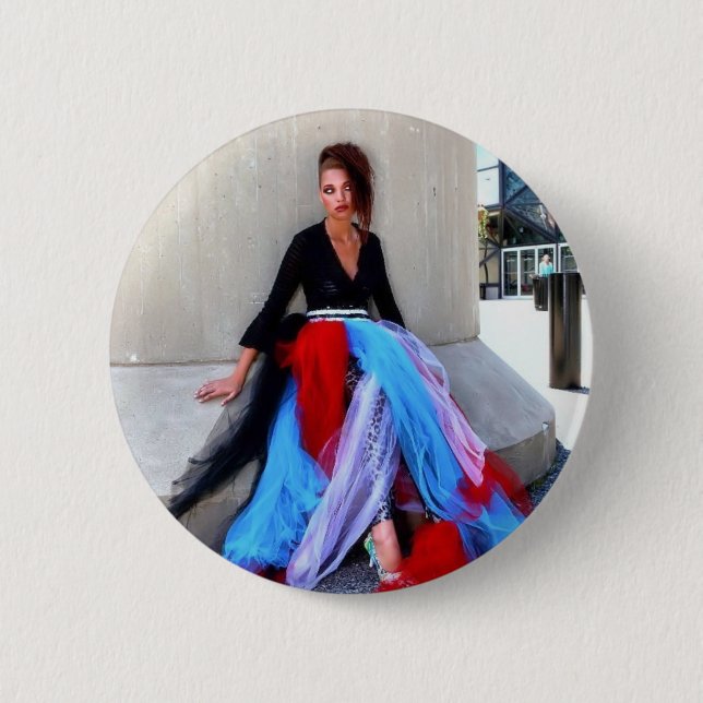 Chapa Redonda De 5 Cm alta moda 168 (Anverso)