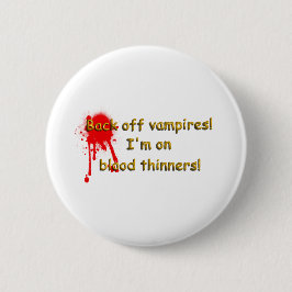 Chapa Redonda De 5 Cm Alucinaciones de sangre