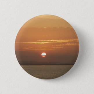 Chapa Redonda De 5 Cm Amanecer sobre Aruba I Mar Caribe