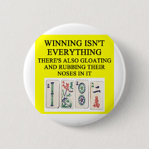 Chapa Redonda De 5 Cm Amante de MAHJONG