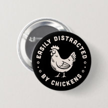 Amante del pollo cita que se distrae fácilmente de