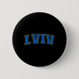 Chapa Redonda De 5 Cm Amantes de Lviv Ucrania Patriótico Orgulloso Ucran