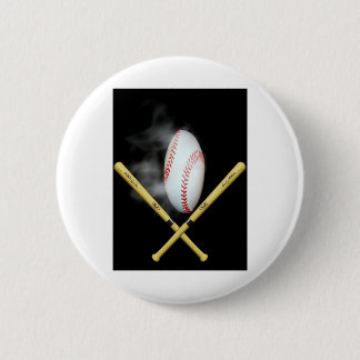 Chapa Redonda De 5 Cm amantes del béisbol
