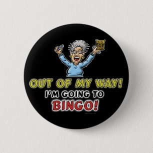 Chapa Redonda De 5 Cm Amantes del bingo