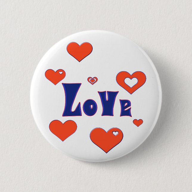 Chapa Redonda De 5 Cm Amar (Anverso)