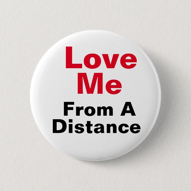 Chapa Redonda De 5 Cm Amarme, De Una Distancia (Anverso)