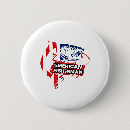 Chapa Redonda De 5 Cm American fisherman