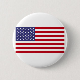 Chapa Redonda De 5 Cm American Flag