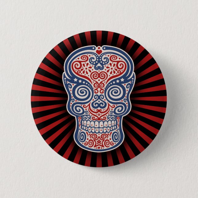 Chapa Redonda De 5 Cm Americano (Anverso)