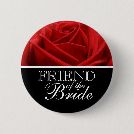 Chapa Redonda De 5 Cm Amigo Del Boda De Novia Pins