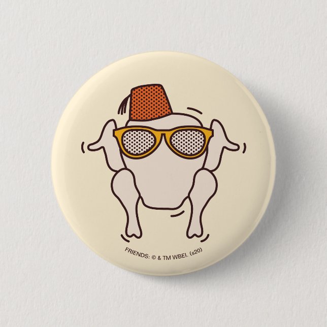 Chapa Redonda De 5 Cm AMIGOS™| Amistad (Anverso)