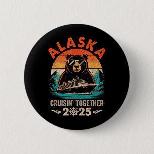 Chapa Redonda De 5 Cm Amigos Familiares Y Grupo Crusin Alaska Cr