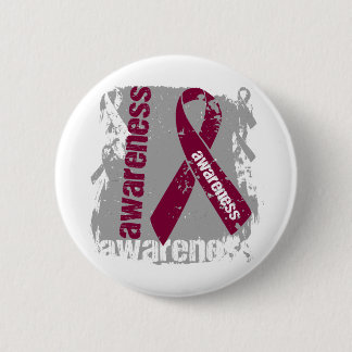 Chapa Redonda De 5 Cm Amiloidosis Conciencia Grunge Cinta