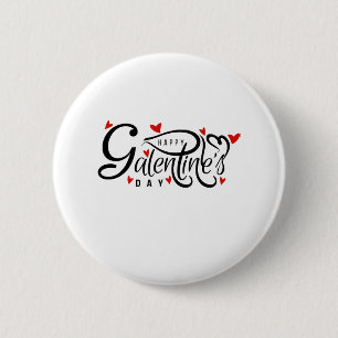 Chapa Redonda De 5 Cm Amistad de El día de San Valentín en el Día de Gal