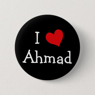 Chapa Redonda De 5 Cm Amo A Ahmad