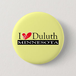 Chapa Redonda De 5 Cm Amo a Duluth Minnesota