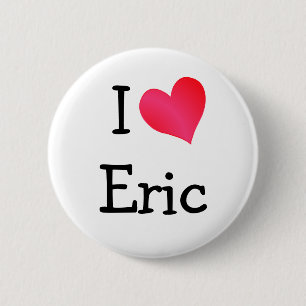 Chapa Redonda De 5 Cm Amo a Eric