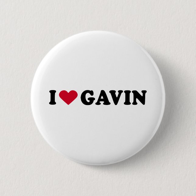 CHAPA REDONDA DE 5 CM AMO A GAVIN (Anverso)