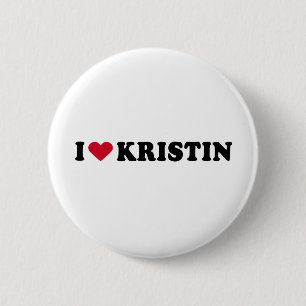 CHAPA REDONDA DE 5 CM AMO A KRISTIN