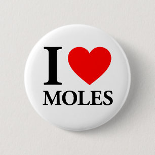 Chapa Redonda De 5 Cm Amo a los Moles