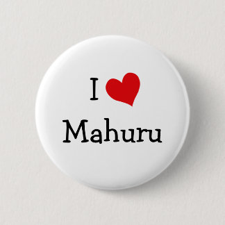 Chapa Redonda De 5 Cm Amo a Mahuru