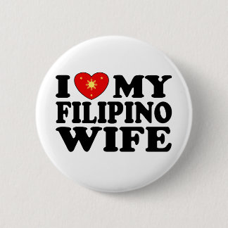 Chapa Redonda De 5 Cm Amo a mi esposa filipina