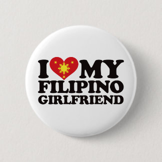 Chapa Redonda De 5 Cm Amo a mi novia filipina