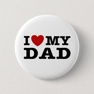 Chapa Redonda De 5 Cm Amo a mi papá