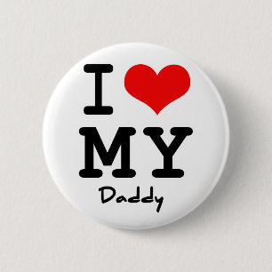 Chapa Redonda De 5 Cm Amo a mi papá