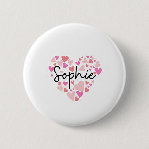 Chapa Redonda De 5 Cm Amo a Sophie
