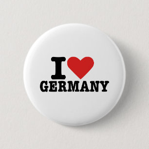 Chapa Redonda De 5 Cm Amo Alemania