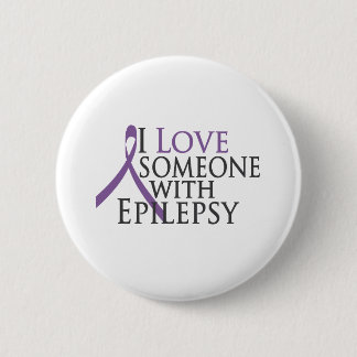 Chapa Redonda De 5 Cm amo alguien con epilepsia