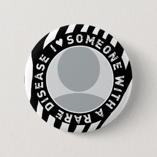 CHAPA REDONDA DE 5 CM AMO ALGUIEN CON UNA ENFERMEDAD RARA