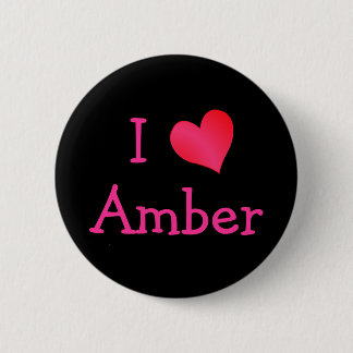 Chapa Redonda De 5 Cm Amo Amber