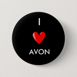 Chapa Redonda De 5 Cm Amo Avon