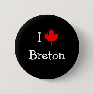 Chapa Redonda De 5 Cm Amo Breton